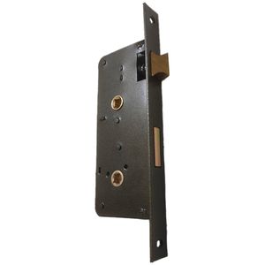 قفل در سرویسی بهرو مدل  برنجی کد 65